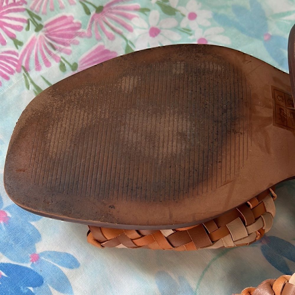 Madewell Lianne Slides Tri Color Heeled - Picture 6 of 12